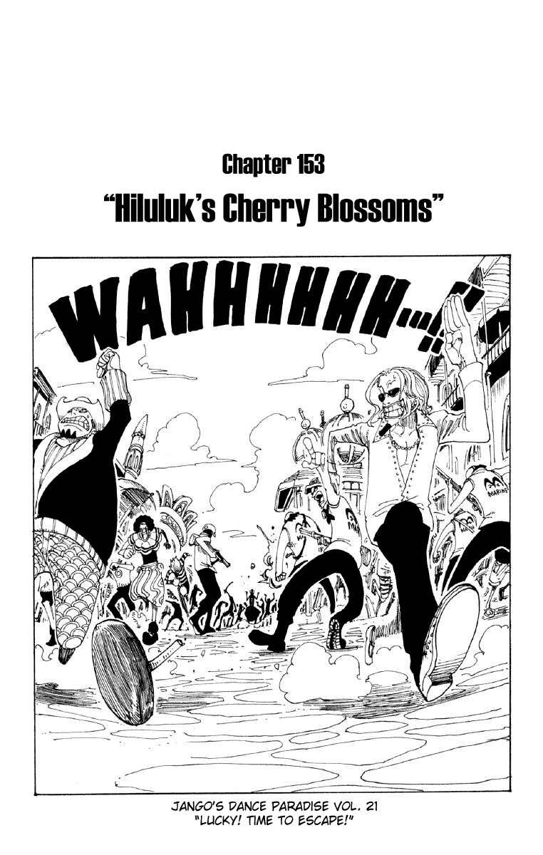 One Piece, Chapter 153 image 01